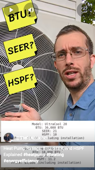 Video about heat pump metrics