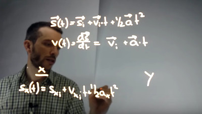Constant acceleration in 2D Kinematics