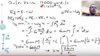 Escape velocity